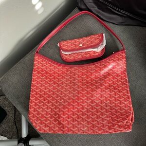 Red Patterned Women's Bag